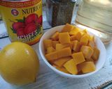 Gambar langkah 1 resipi Lemon fruitti chia seed#Minuman(minggu 2).
