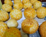 Foto langkah ke 5 dari resep Roti Goreng dengan Ayam Cincang dan Sayuran.