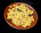 A picture of step 6 of Daliya upma (Broken wheat upma).