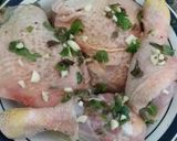 Foto del paso 2 de la receta: Pollo a la menta y all inclusive- Gluten free