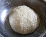 A picture of step 1 of Naan bread.
