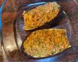 Foto del paso 8 de la receta: Berenjenas rellenas de Carne y Bechamel en Mambo