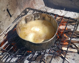Foto del paso 5 de la receta: Empanadas de pescado de río al aire libre