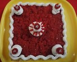 A picture of step 6 of Cherry Trifle pudding.