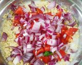 A picture of step 3 of Masala Papad Doi.