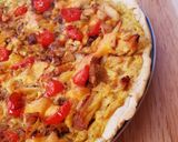 Une image de l'étape 7 de Pizza 🍕 poulet curry 😋 # juillet.