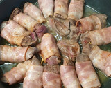 Foto del paso 2 de la receta: Higaditos picantes envueltos en beicon