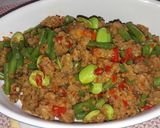Foto langkah ke 7 dari resep Tumis buncis oncom.
