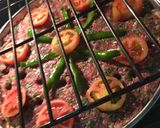 A picture of step 3 of Lamb Kofta with Vegetables.