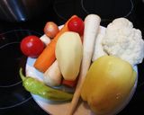 Ököruszály leves recept fázis 2 fotója