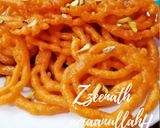 A picture of step 4 of Instant Jalebis (With Eno).