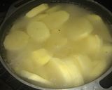 Foto del paso 3 de la receta: Pollo al horno con mostaza y con papas con crema
