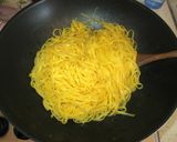 A picture of step 6 of Lemon Laganelle with Seafood.