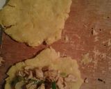 Foto del paso 5 de la receta: Emparedado de plátano con pollo o tuna