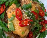 Foto langkah ke 4 dari resep Ayam Bihun Teriyaki Panggang.