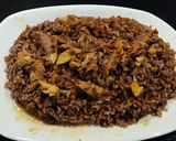 Foto del paso 6 de la receta Arroz Rojo con Caballa en tomate y puré de Ajos