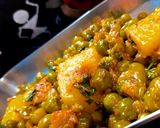 मटर आलू की चाट (Matar aloo ki chaat recipe in hindi) रेसिपी चरण 7 फोटो