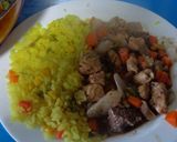 Foto del paso 10 de la receta: Sofrito de pollo y vacuno