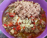 Foto del paso 3 de la receta: Pisto de verduras y atún al horno