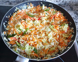 Foto del paso 2 de la receta: Enrollada de garbanzo con vegetales