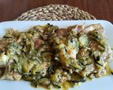 Foto del paso 5 de la receta Muslos de pollo deshuesados con calabacín