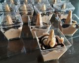 A picture of step 1 of Chocolate and coffee mousse.