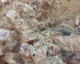 Foto del paso 2 de la receta: Tartar de atún rojo con mahonesa y mostaza dijon