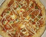 Foto langkah ke 4 dari resep Pizza teflon.