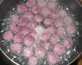 Foto langkah ke 2 dari resep Biji Salak Ubi Ungu.