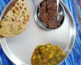 पालक आलू की सब्जी (palak aloo ki sabzi recipe in Hindi) रेसिपी चरण 4 फोटो
