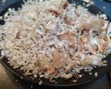Foto del passaggio 2 della ricetta Risotto,castagne🌰e gherigli di noci rosse