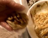 A picture of step 1 of Tahini taffy حلاوه خضر الياس.
