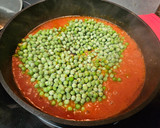 Foto del paso 4 de la receta: Guisantes con jamón y tomate