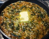 Foto del paso 5 de la receta: Risotto meloso con atún y verduras