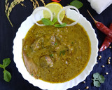 கிரீன் சிக்கன் டிக்கா கிரேவி (Green chicken tikka gravy recipe in tamil) ரெசிபி ஸ்டேப் 10 புகைப்படம்