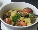 Foto langkah ke 8 dari resep Soto betawi kuah santan&susu 🍜.