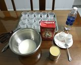 Hình bước làm 1 của món Yogurt sữa chua trái cây