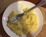 Foto del paso 1 de la receta: Huevo revuelto dulce de plátano