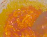 A picture of step 3 of Roasted Ji (yam) and sauce.