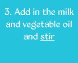 A picture of step 1 of Simple pancakes.