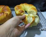 Foto langkah ke 15 dari resep 1 adonan 2 bentuk roti wool roll bread dan roti sobek.