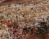 Une image de l'étape 3 de Saumon Gravlax à l'aneth.