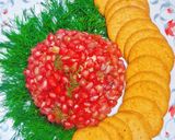 अनार चीज़ बॉल (pomegranate cheese ball) रेसिपी चरण 7 फोटो