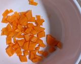 A picture of step 1 of Sweet Corn Mix Vegetable Soup.