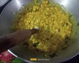 A picture of step 5 of Cornmeal Khichu / Makai Nu Khichyu.