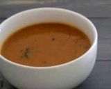 A picture of step 3 of Sambhar and Peanut chutney.