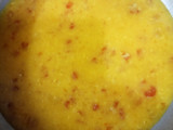 Hesarubele Bili Saru/Moong dal tomato rasam