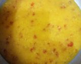 A picture of step 2 of Hesarubele Bili Saru/Moong dal tomato rasam.