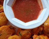 A picture of step 7 of Viazi karai.