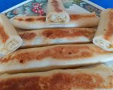 A picture of step 8 of Chicken Cheese Stuffed Crepes.